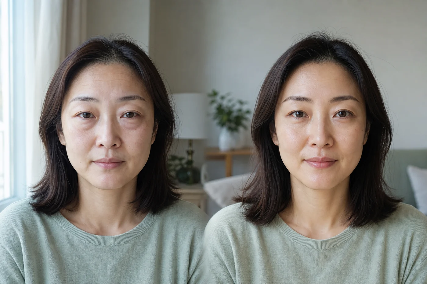 晨間與午後上眼皮浮腫程度可能不同